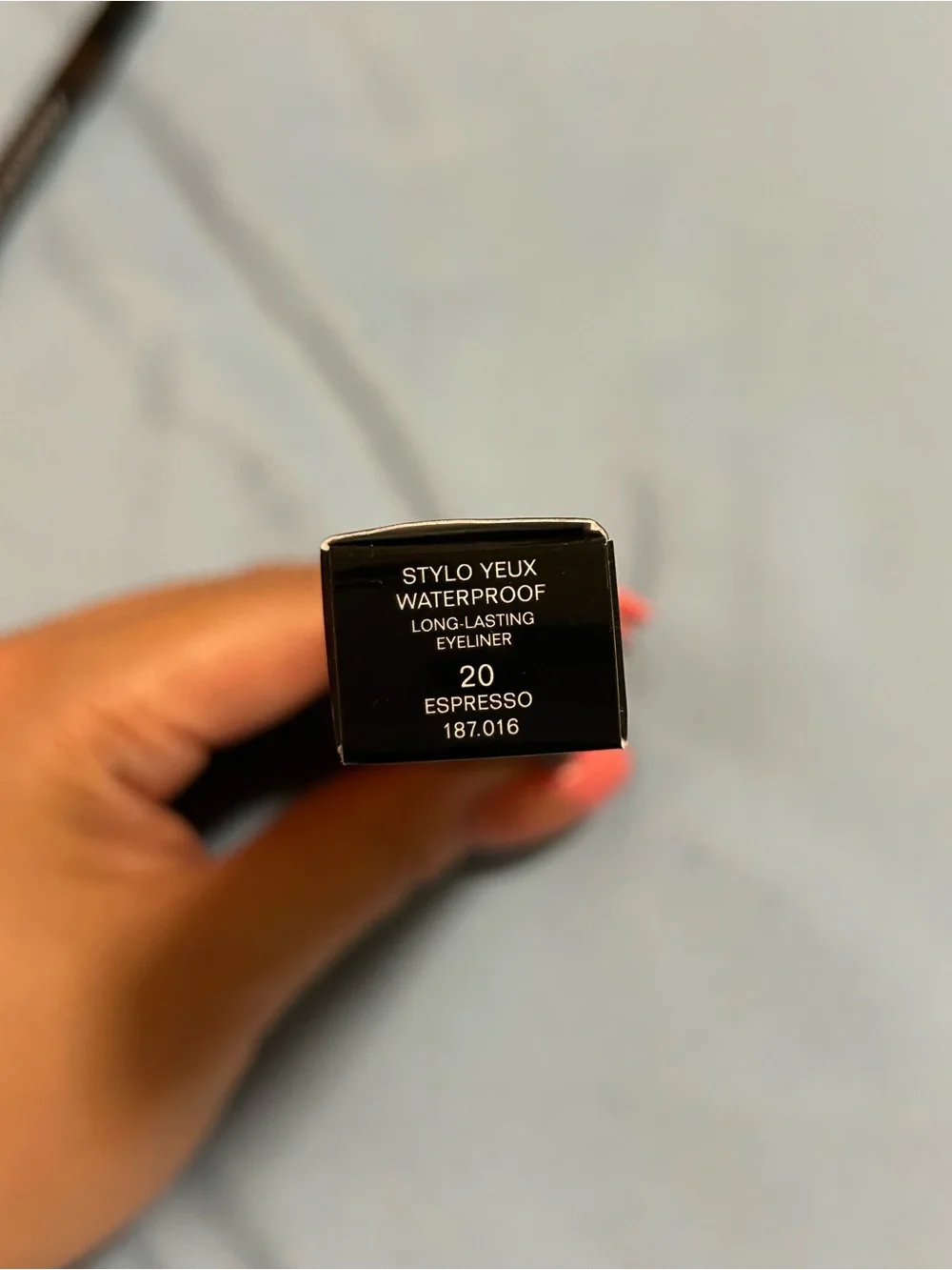 CHANEL Waterproof Eyeliner Pencil in Espresso Brown
